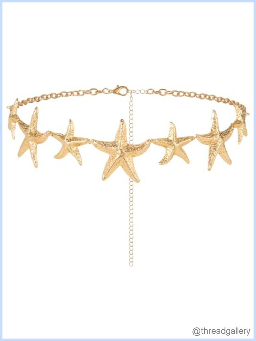 Starfish Waist Chain Gold Mermaid Belly Chain Shell Belt Beach Body Jewelry
